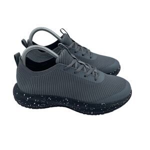 Snibbs Rovr Charcoal Gray Non Slip Work Shoes Lightweight Womens 7 Mens 5.5